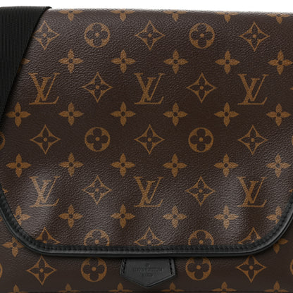 Louis Vuitton Monogram Macassar Magnetic Messenger 7 of 9