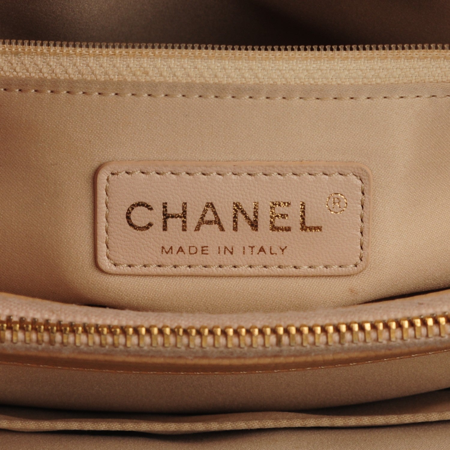 Chanel Caviar Quilted Grand Shopping Tote GST Beige Clair 6 of 7
