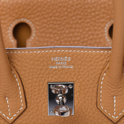 Hermes Togo Birkin 25 Natural Sable 8 of 28