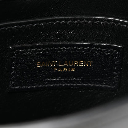 Saint Laurent Smooth Calfskin Mini Manhattan Shoulder Bag Black 6 of 10