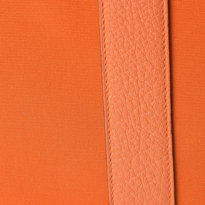 Hermes Toile Negonda Garden Party Tote 36 MM Orange 13 of 16