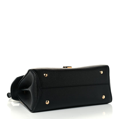Salvatore Ferragamo Calfskin Small Margot Top Handle Satchel Black 4 of 10