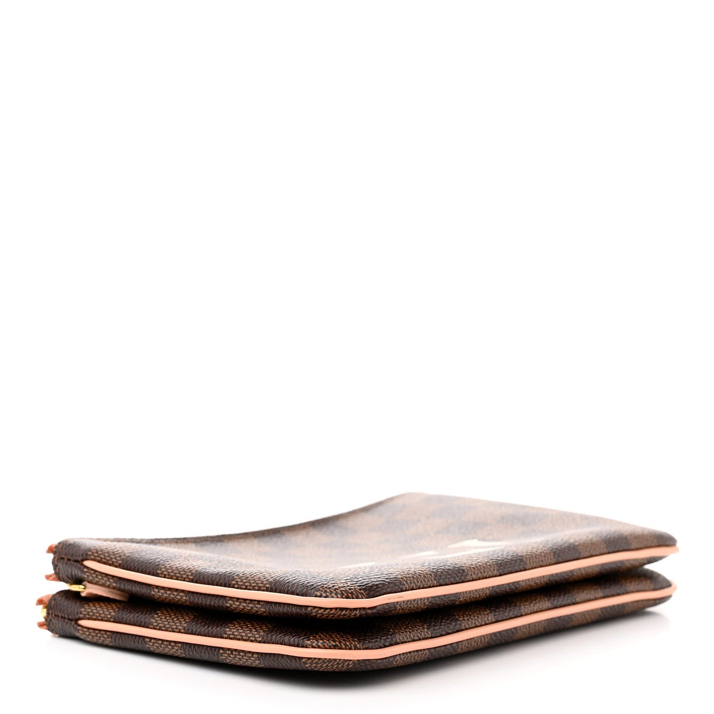 Damier Ebene Double Zip Pochette