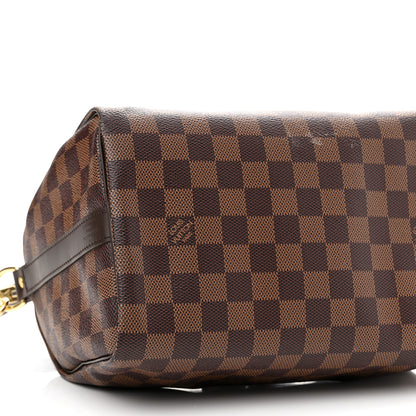 Louis Vuitton Damier Ebene Speedy Bandouliere 25 7 of 10
