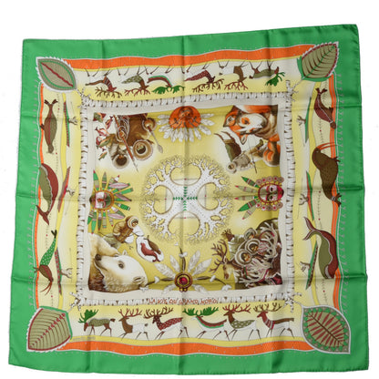 Hermes Silk La Vie Du Grand Nord Scarf 90 2 of 6