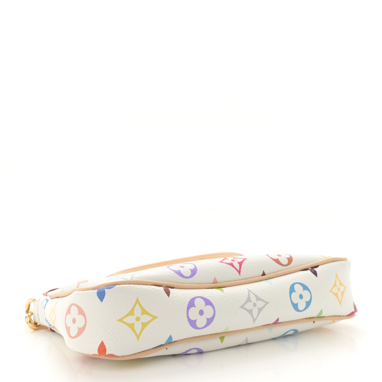 LV X TM Monogram Multicolor Pochette Accessories White