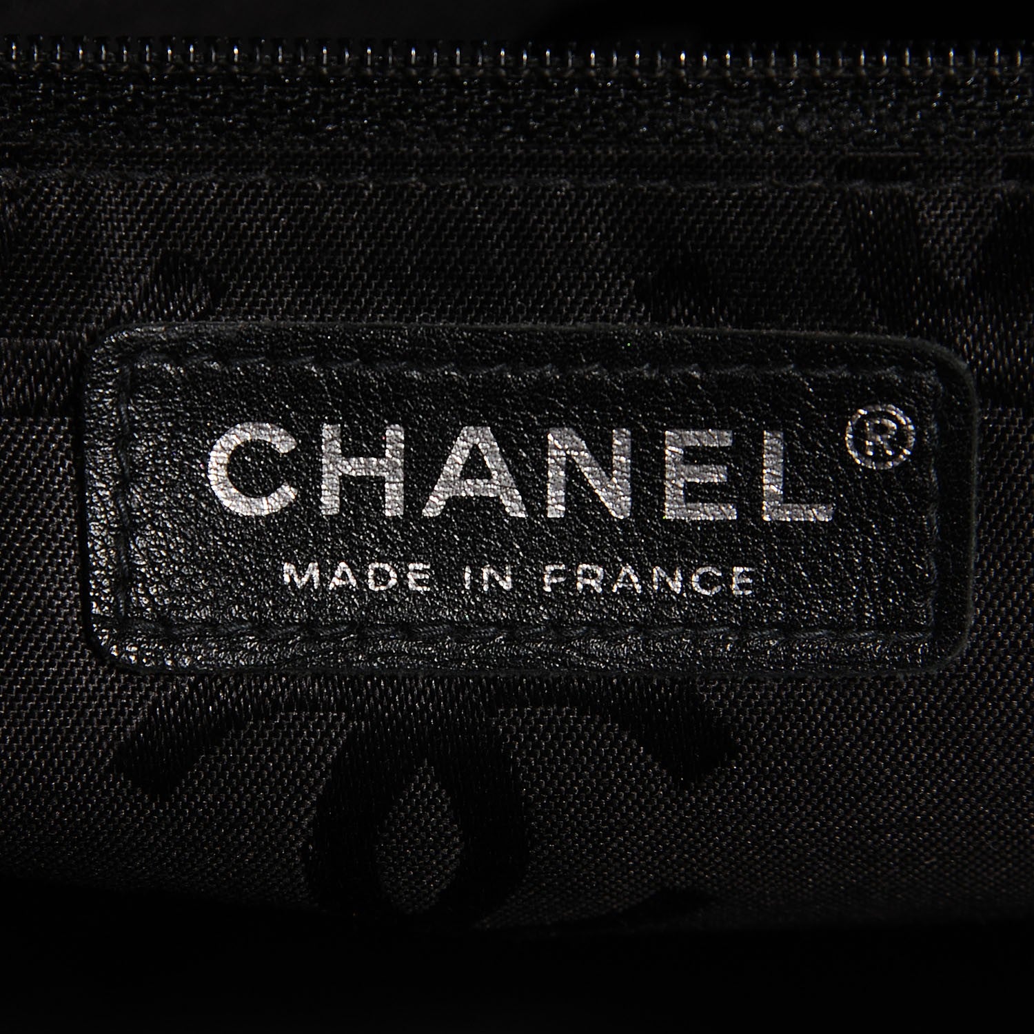 Chanel Calfskin Quilted Large Cambon Bowler Beige Black 5 of 7