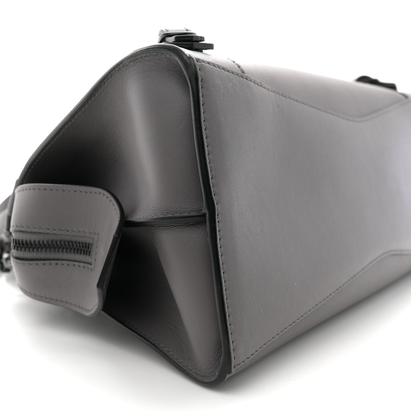 Smooth Calfskin Neo Classic Black Hardware S City Dark Grey