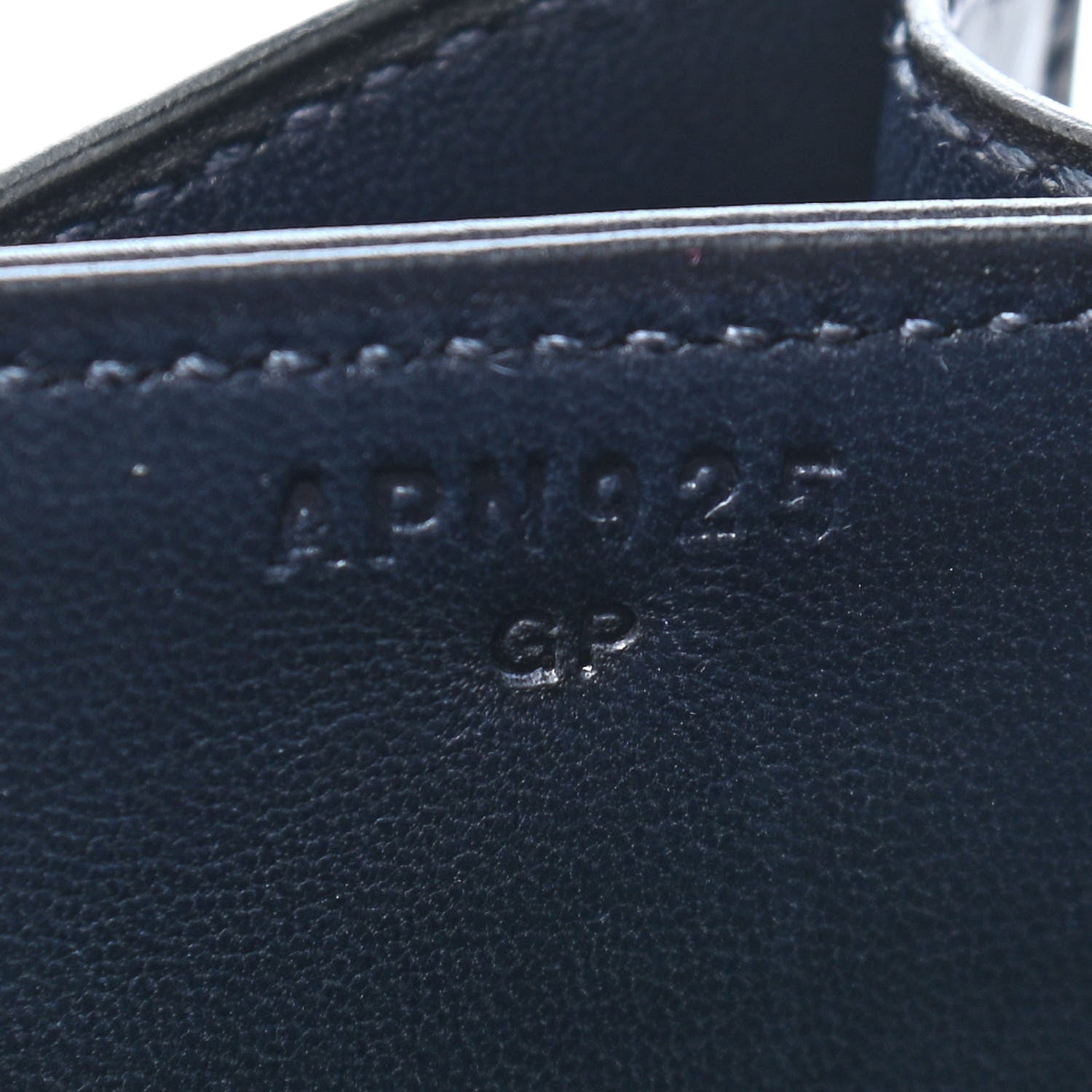 Hermes Shiny Alligator Constance 18 Bleu Saphir 7 of 9