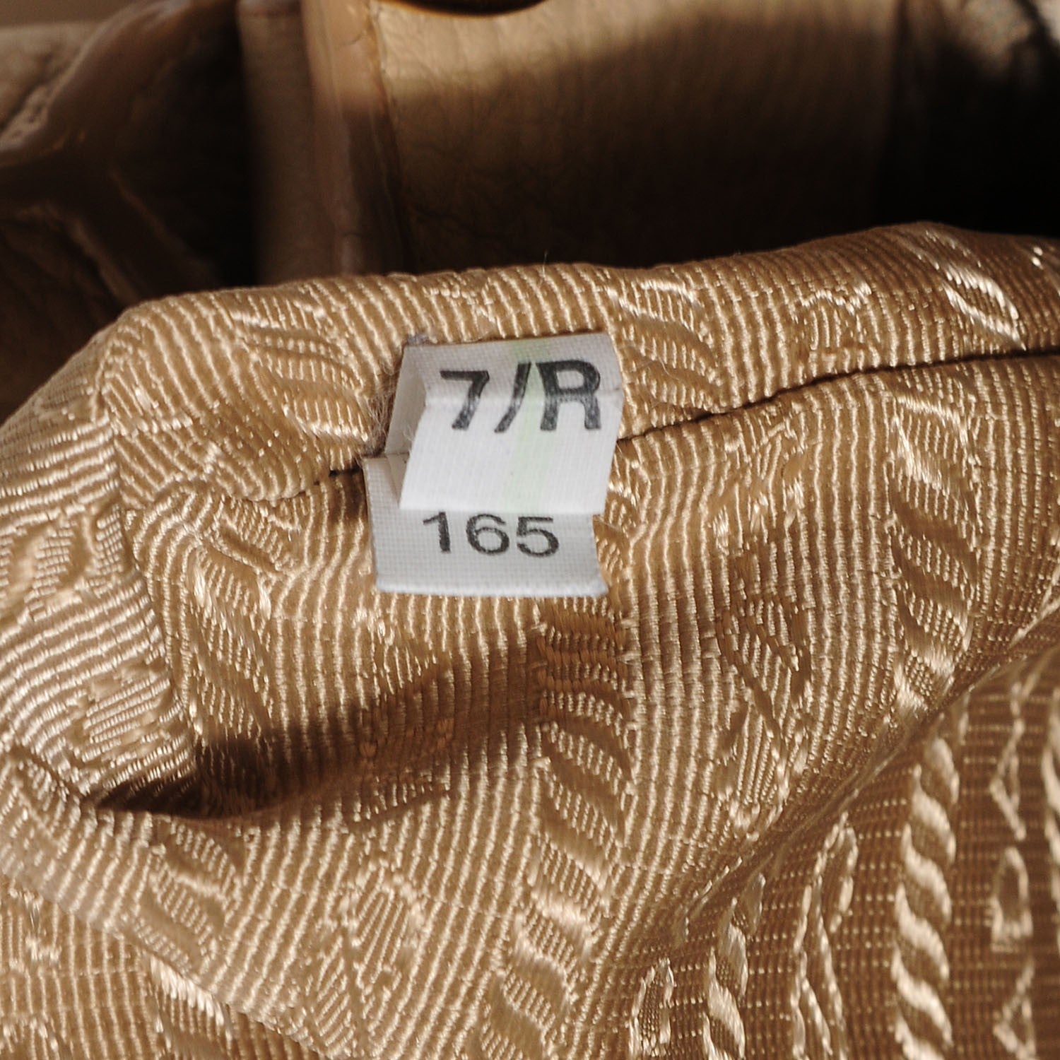 Prada Vitello Daino Side Pocket Hobo Sabbia 9 of 10