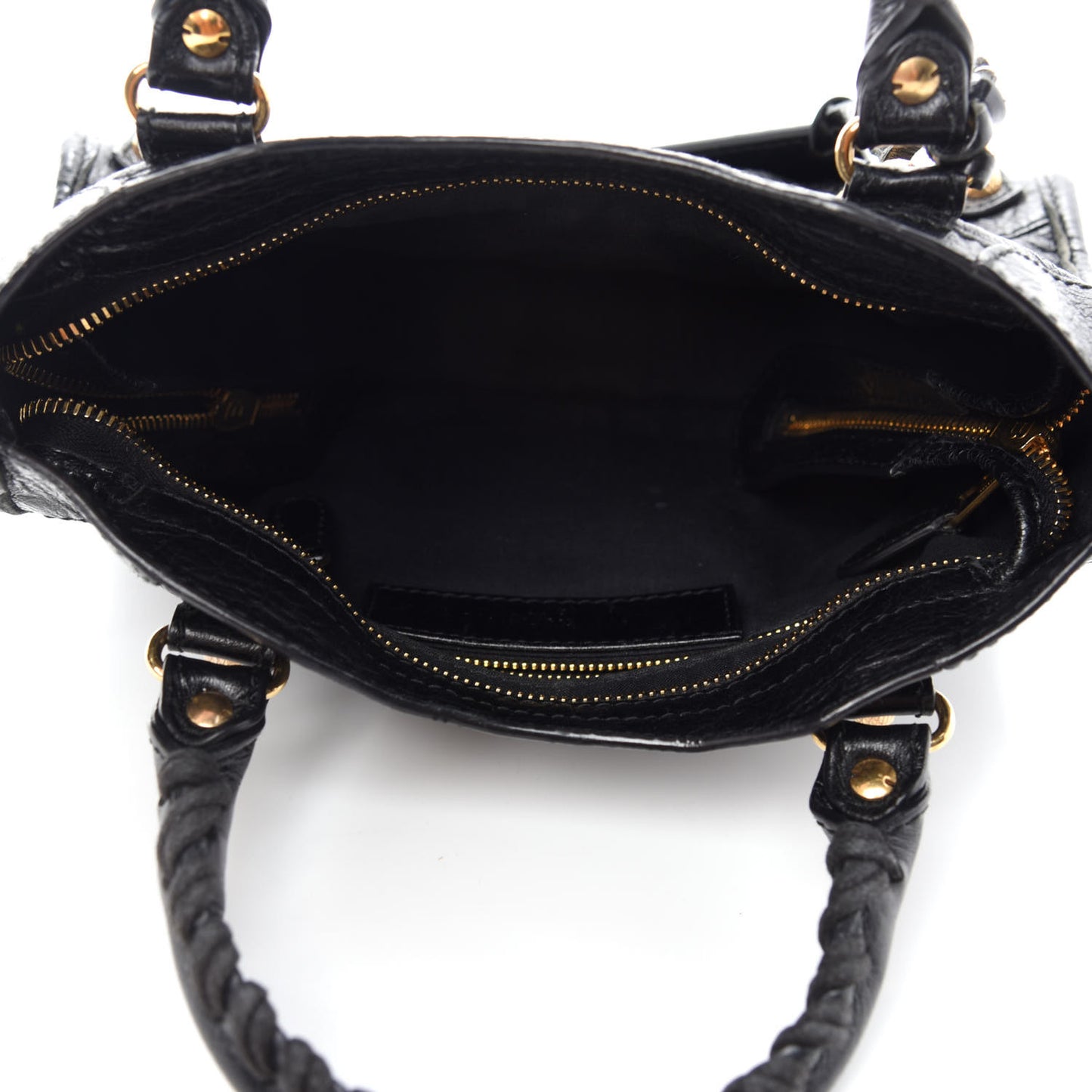 Agneau Giant 12 Gold Hardware Mini City Black