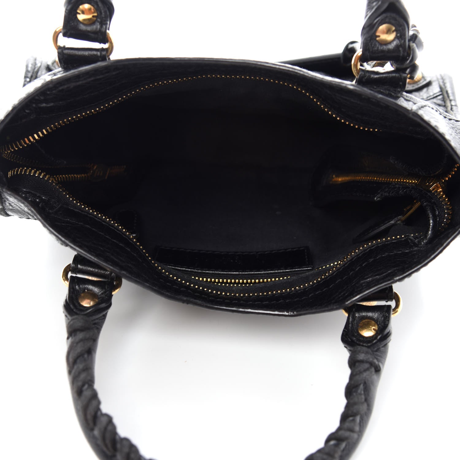 Balenciaga Agneau Giant 12 Gold Hardware Mini City Black 5 of 11
