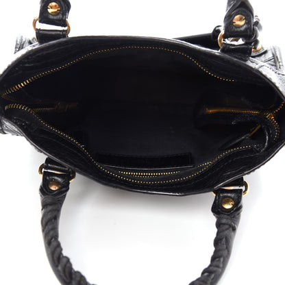 Balenciaga Agneau Giant 12 Gold Hardware Mini City Black 5 of 11