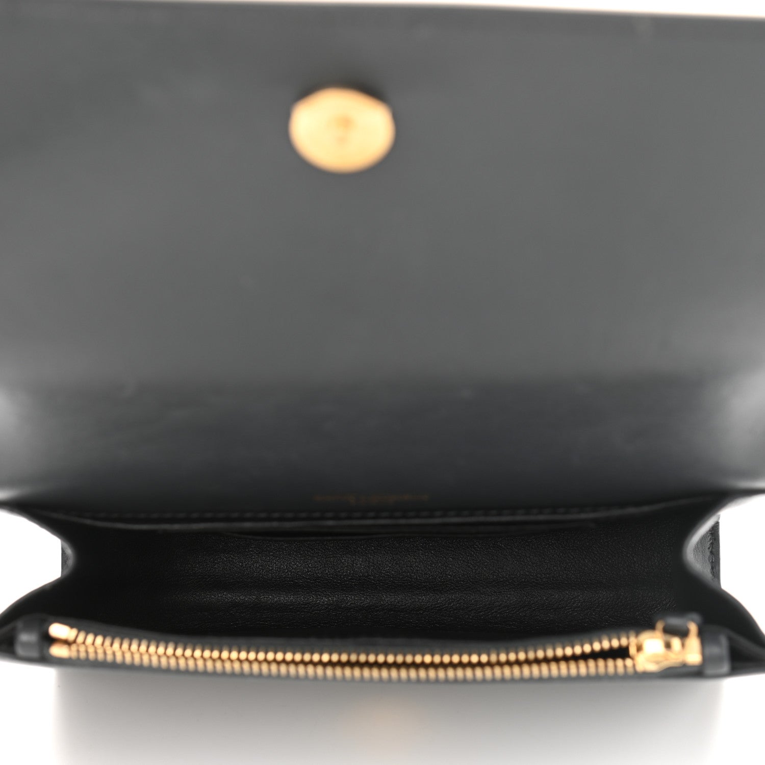 Saint Laurent Smooth Calfskin Monogram Kate Belt Bag Marine 4 of 10