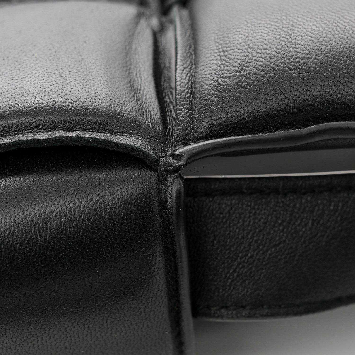 Bottega Veneta Nappa Maxi Intreccio Padded Cassette Crossbody Bag Black 11 of 13