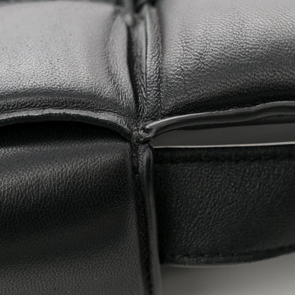 Bottega Veneta Nappa Maxi Intreccio Padded Cassette Crossbody Bag Black 11 of 13