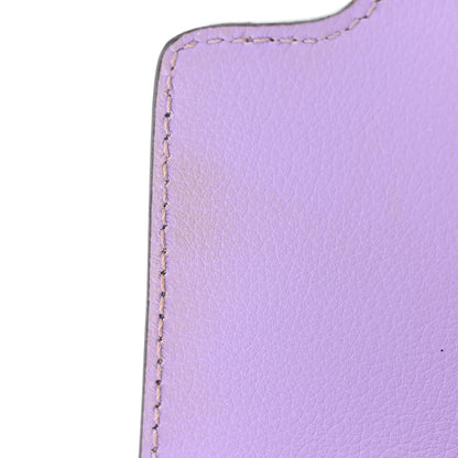 Versace Calfskin Small La Medusa Top Handle Handbag Lilac 11 of 12
