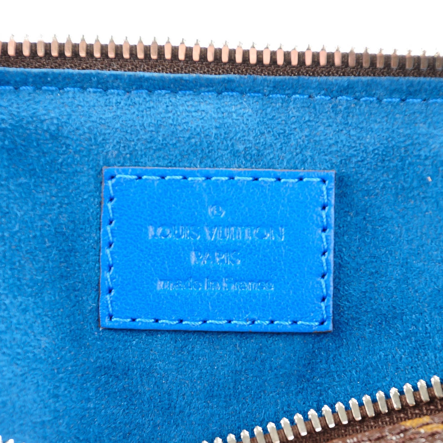 Monogram Shine Alma PM Blue Royal