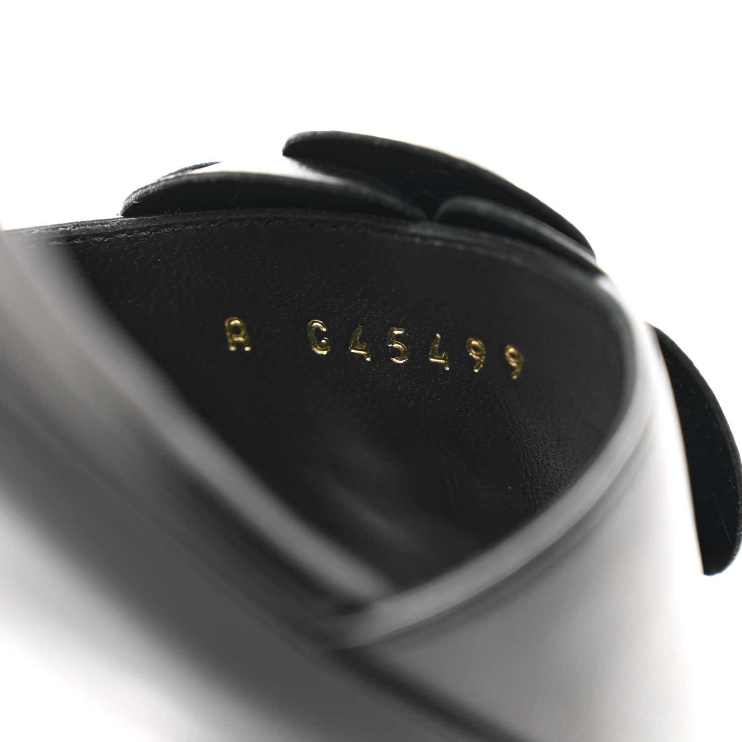 Chanel Lambskin Camellia CC Slides 36 Black 8 of 8