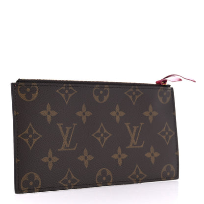 Louis Vuitton Monogram Felicie Chain Wallet Zippered Insert Fuchsia 3 of 6