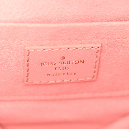Louis Vuitton Calfskin Embellished New Wave Love Lock Heart Bag Rose Pomettes 6 of 12