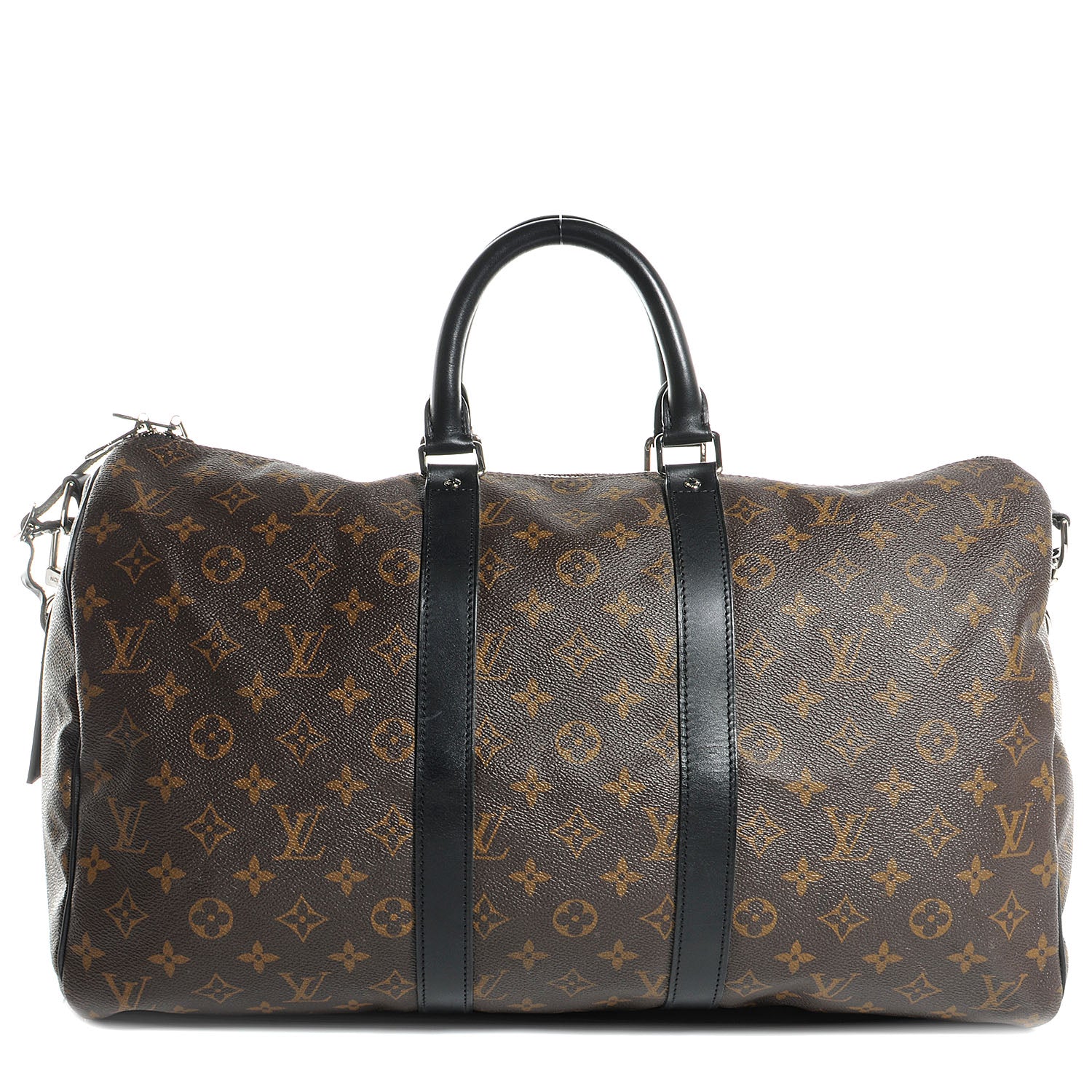 Louis Vuitton Monogram Macassar Keepall Bandouliere 45 1 of 15