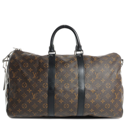 Louis Vuitton Monogram Macassar Keepall Bandouliere 45 1 of 15