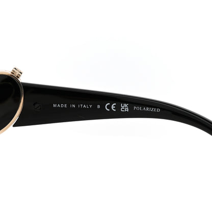 Chanel Acetate Enamel Heart Butterfly Sunglasses 5517 Black 6 of 8