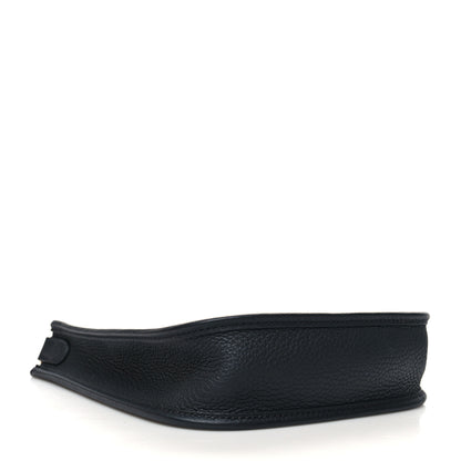 Hermes Taurillon Clemence Evelyne TPM Black 4 of 11