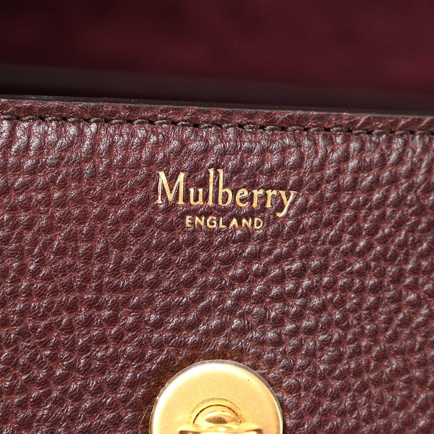 Mulberry Classic Grain Bayswater Oxblood 6 of 9