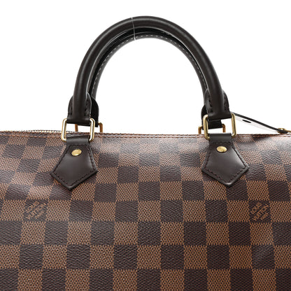 Louis Vuitton Damier Ebene Speedy 30 7 of 9