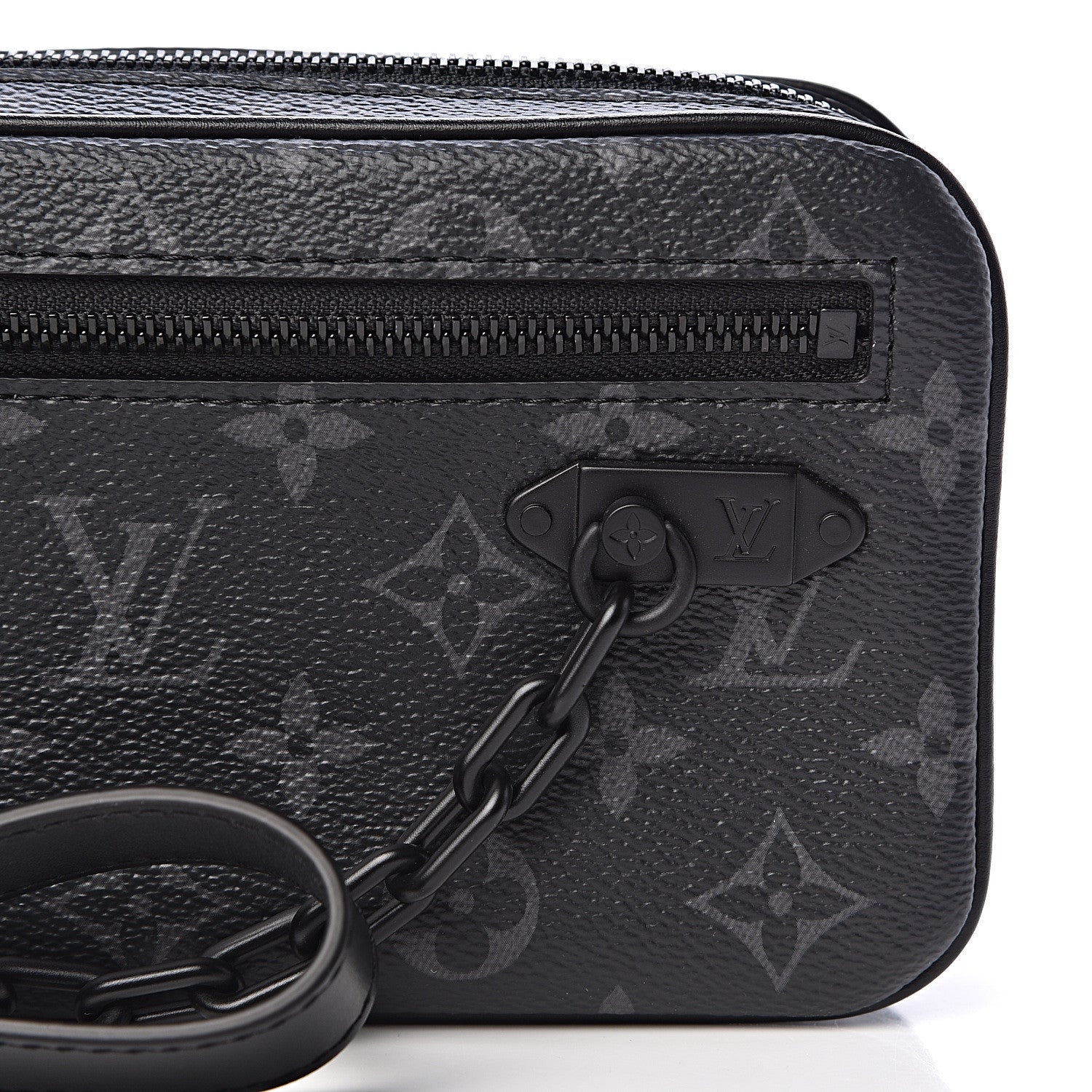 Louis Vuitton Monogram Eclipse Pochette Volga 9 of 10