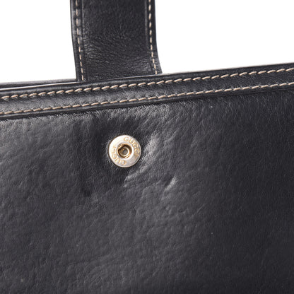 Gucci Calfskin Interlocking G Continental Bow Wallet Black 7 of 7