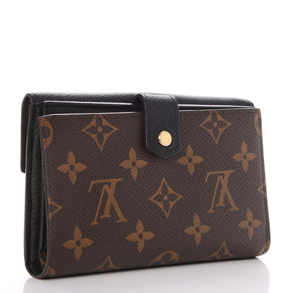 Louis Vuitton Monogram Pallas Compact Wallet Black 3 of 8
