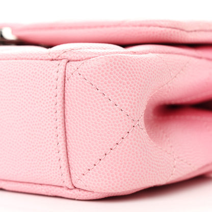 Chanel Shaded Caviar Quilted My Everything Small Flap Pink Light Pink 10 of 12