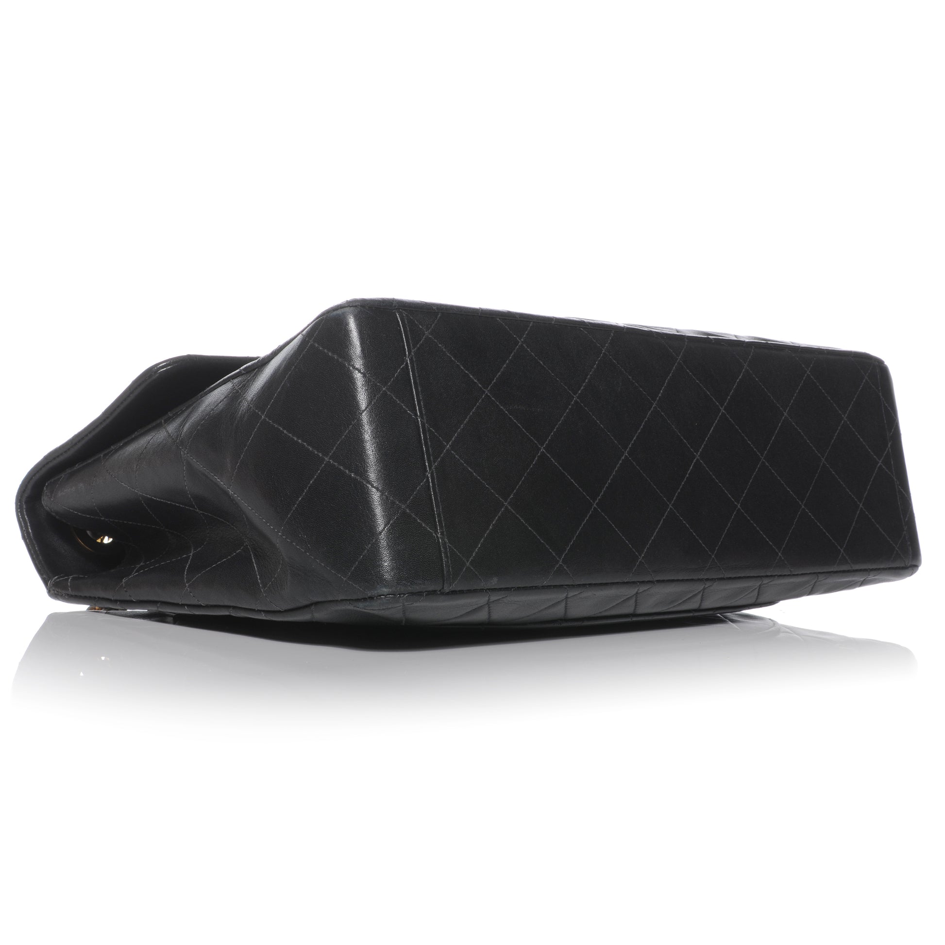 Chanel Lambskin XL Jumbo Flap Black 4 of 10