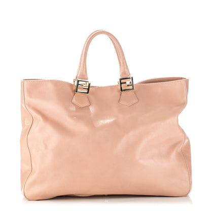 Fendi Calfskin Twins Tote Pink 1 of 9