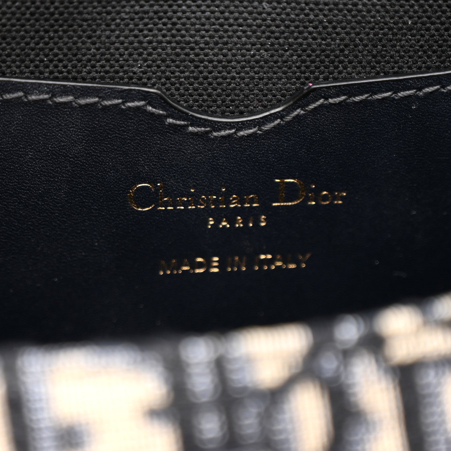 Christian Dior Oblique Medium Bobby Flap Blue 7 of 12