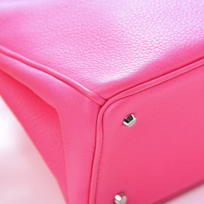 Christian Dior Calfskin Mini Diorissimo Tote Pink 13 of 14