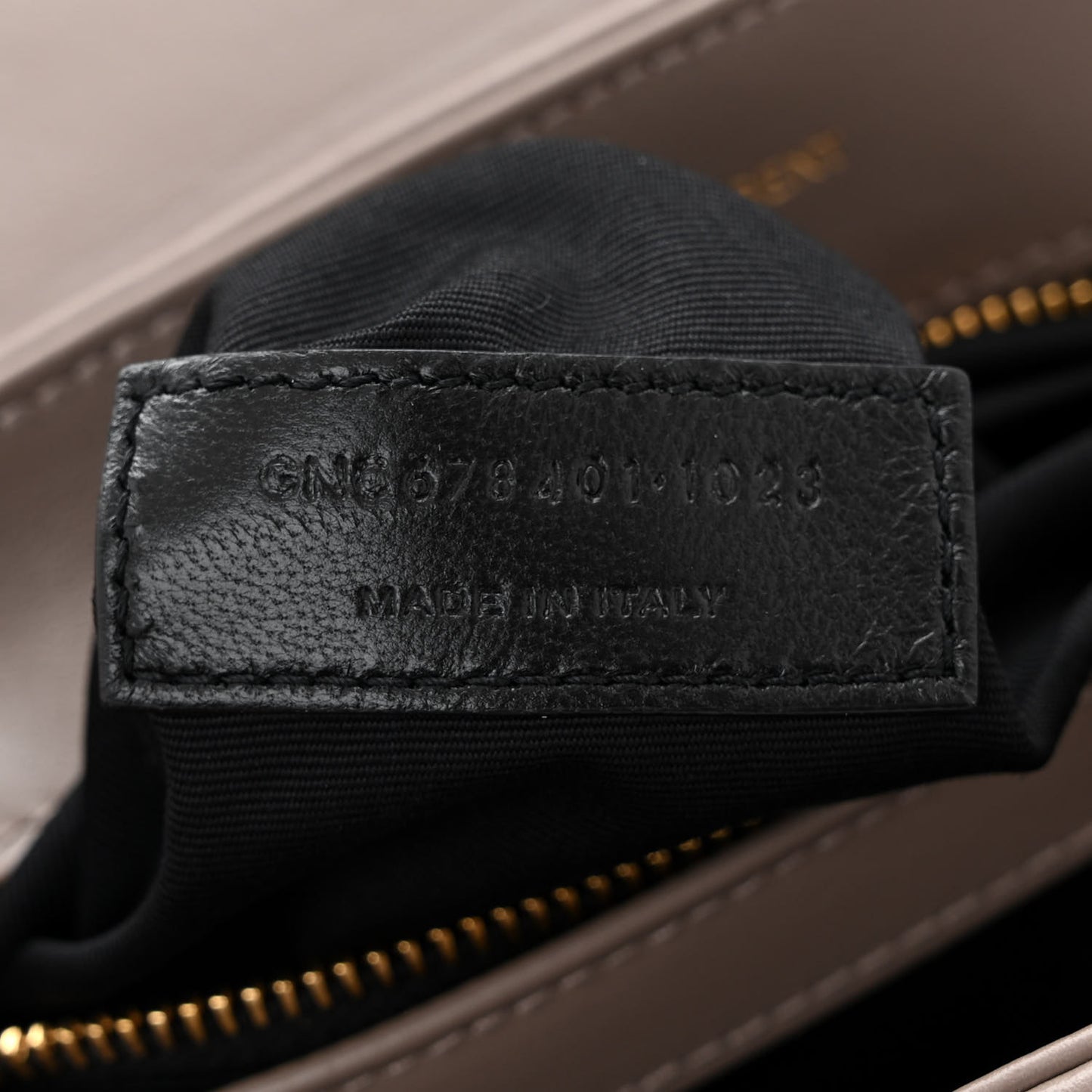 Calfskin Y Quilted Monogram Toy Loulou Crossbody Bag Taupe