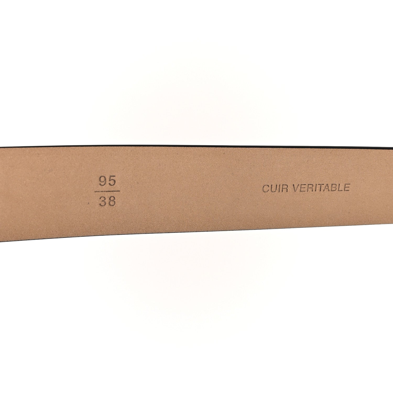 Chanel Calfskin Belt 95/38 Black 4 of 5