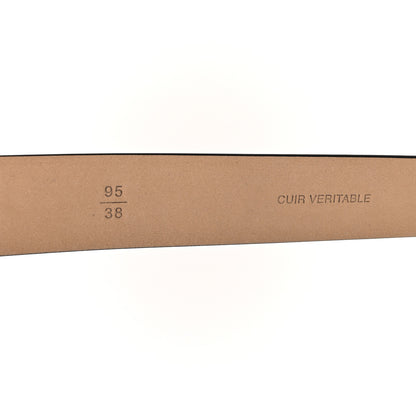 Chanel Calfskin Belt 95/38 Black 4 of 5