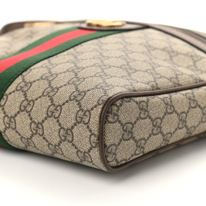 Gucci GG Supreme Monogram Web Medium Ophidia Messenger Bag Brown 9 of 9