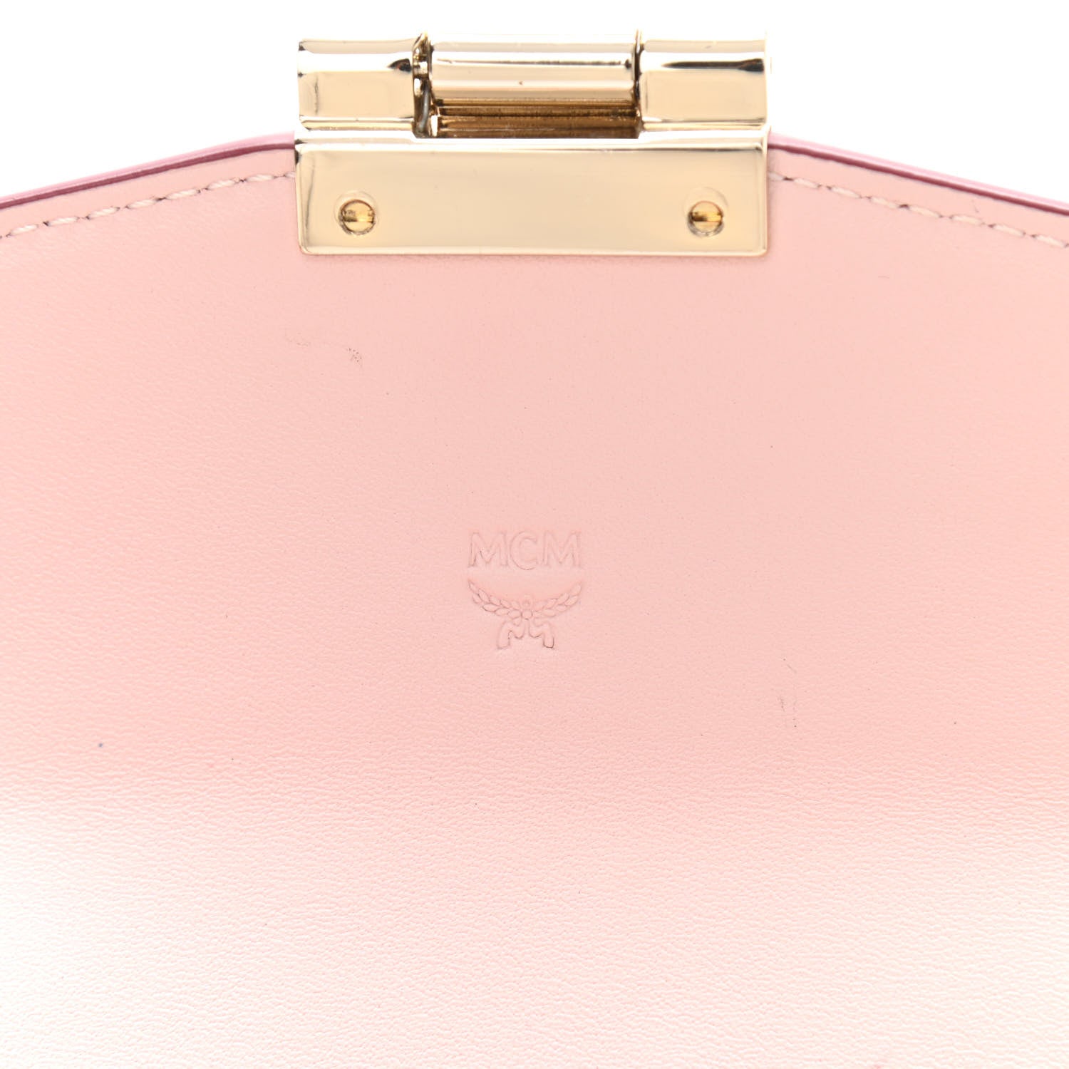 MCM Visetos Large Patricia Wallet On Chain Block Pink 9 of 11