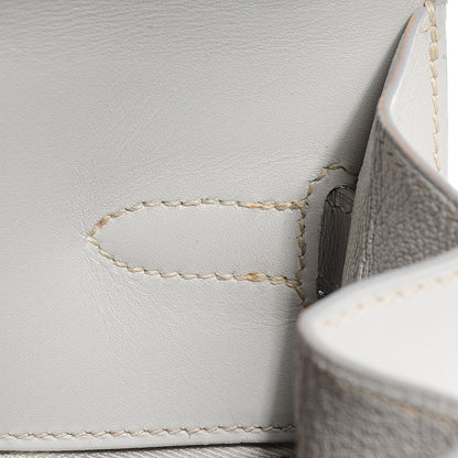 Hermes Box Kelly Sellier 35 Gris Pale 15 of 26