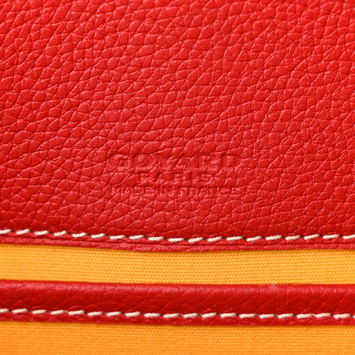 Goyardine Belvedere II PM Messenger Bag Red