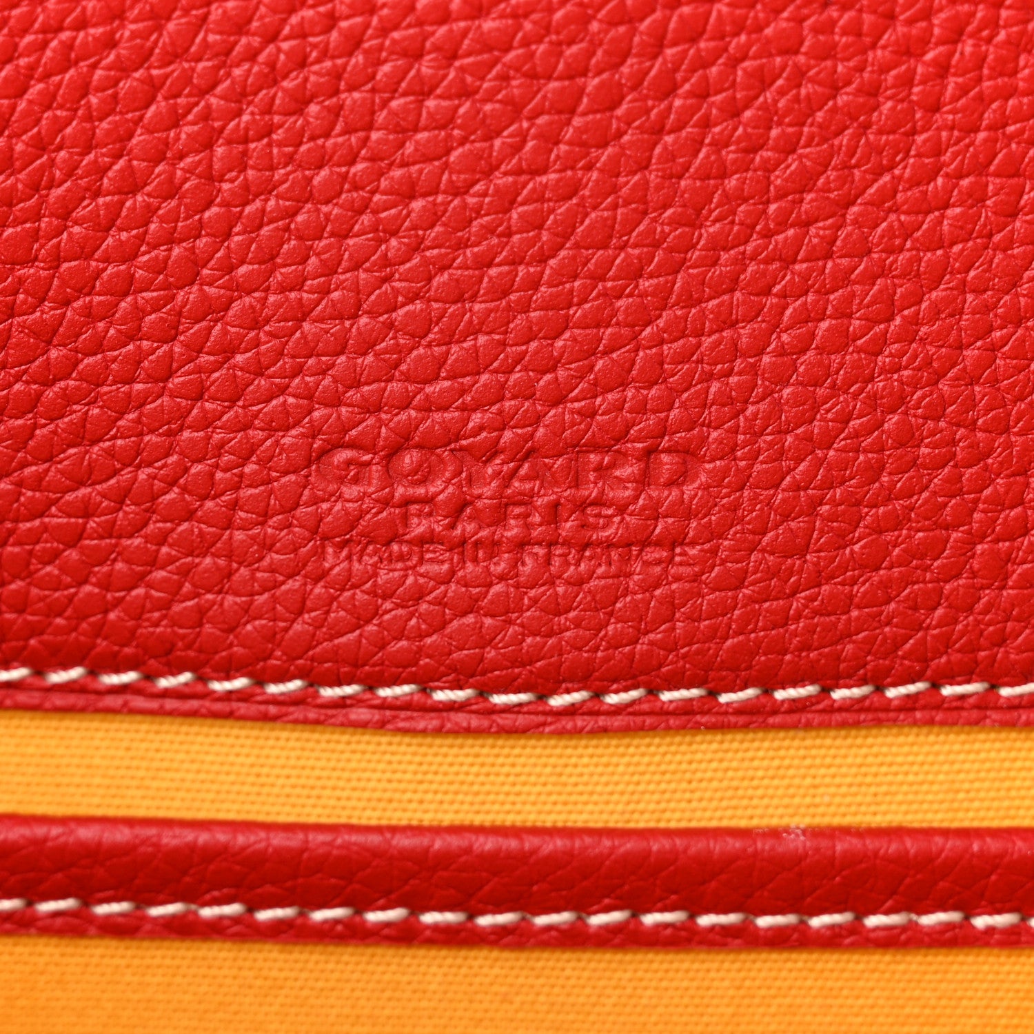 Goyard Goyardine Belvedere II PM Messenger Bag Red 6 of 9