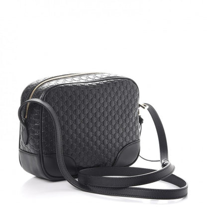 Gucci Microguccissima Mini Bree Messenger Bag Black 3 of 8