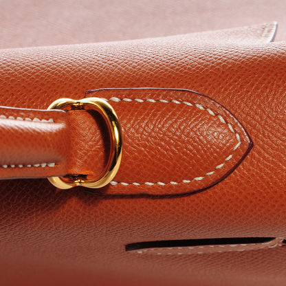 Hermes Epsom Kelly Sellier 32 Gold 8 of 25
