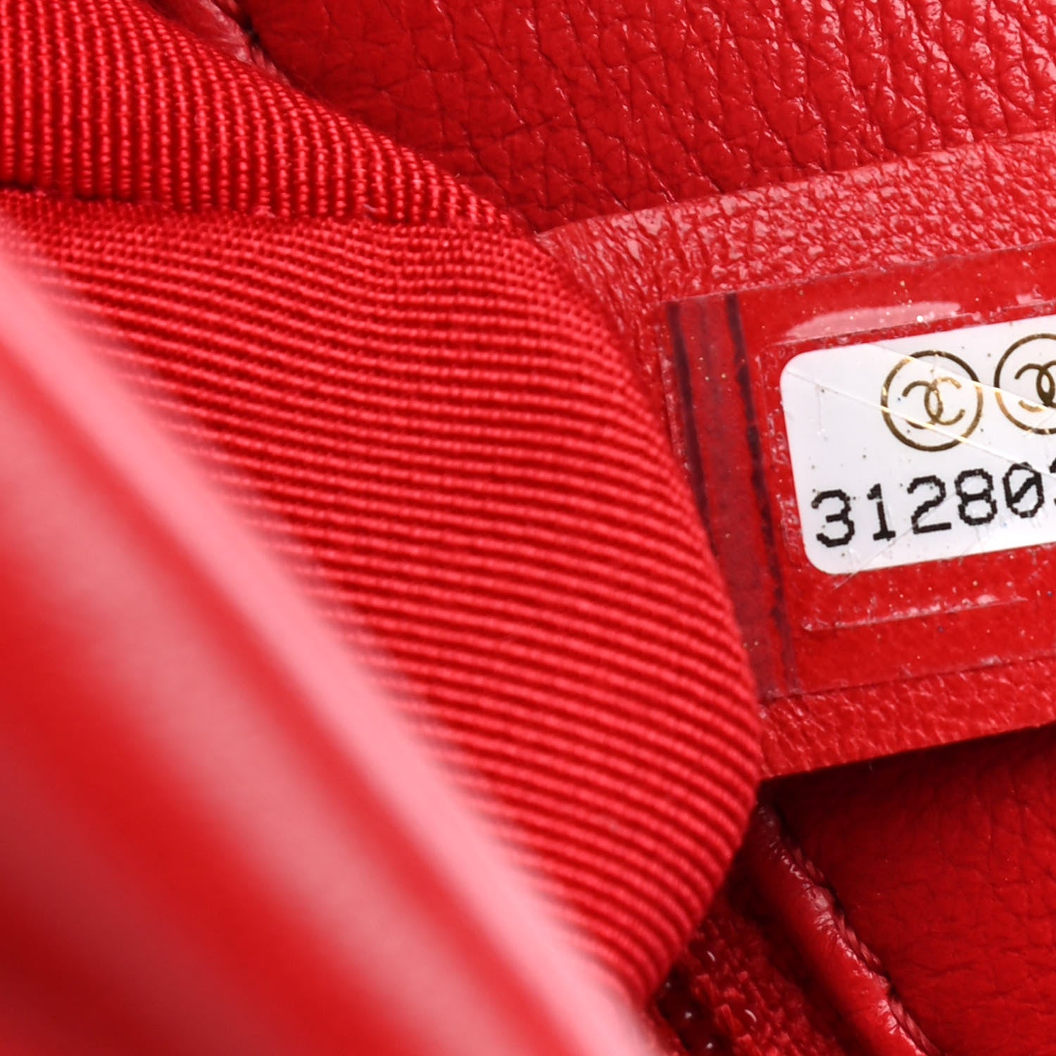 Chanel Lambskin Quilted Medium Chanel 19 Flap Red 7 of 10